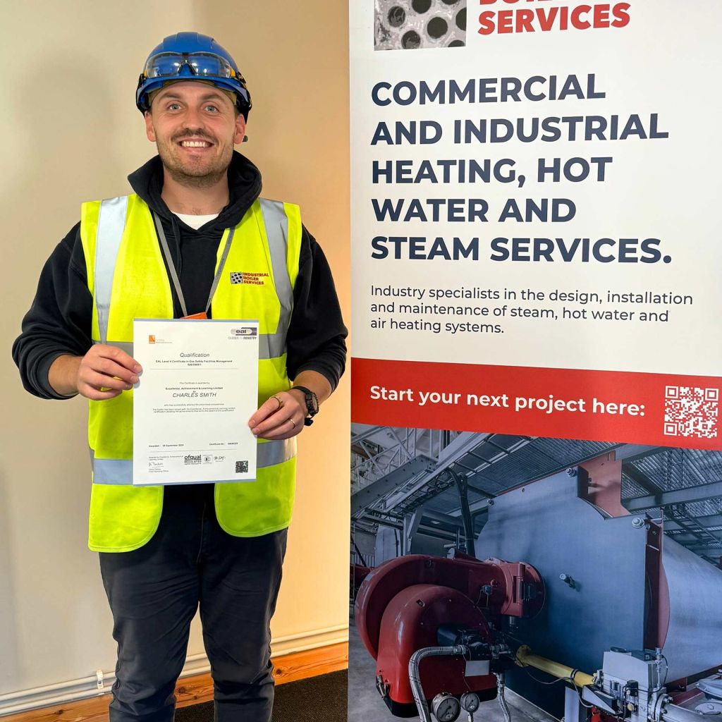Charlie Smith Achieves Level 4 VRQ in Gas Safety