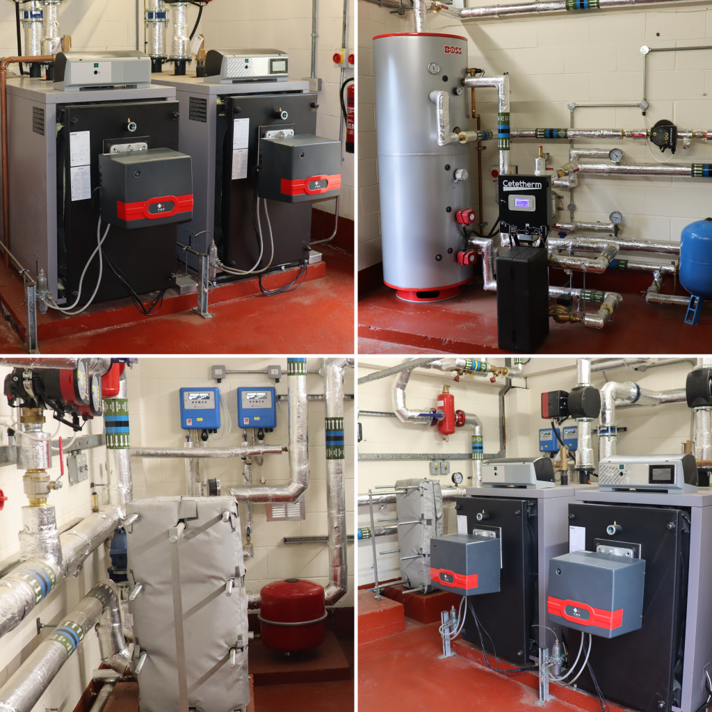 Gymnasium plantroom refurbishment